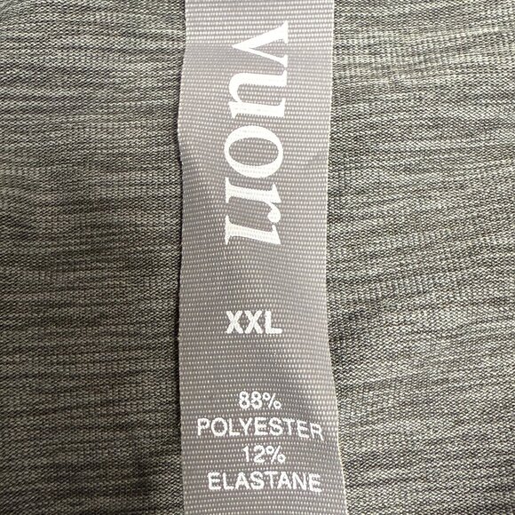 NWT Men's VUORI Ease Performance 1/2 Zip Pullover Charcoal | Size XXL - Picture 9 of 14
